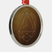 Goldish Metalen Ornament (Rechts)