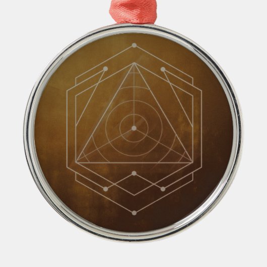 Goldish Metalen Ornament (Voorkant)