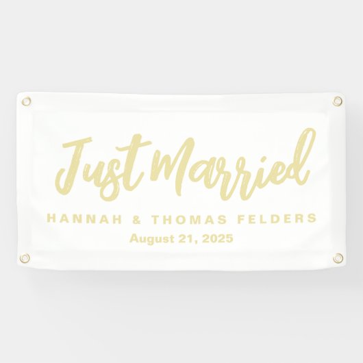 Goldish Penmanship net getrouwd auto banner (Horizontaal)