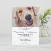 GOLDLEN LAB WENST GELUKKIGE VERJAARDAG KAART (Staand voorkant)