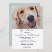 GOLDLEN LAB WENST GELUKKIGE VERJAARDAG KAART (Voorkant / Achterkant)