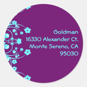 Goldman Custom Seal Ronde Sticker