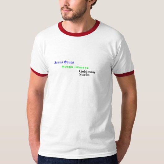 Goldman Sacks T-shirt (Voorkant)
