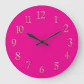 GoldNumberStarterHIDDEN Grote Klok (Voorkant)