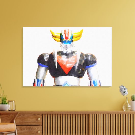 Goldorak Canvas Afdruk (Insitu (Woonkamer))