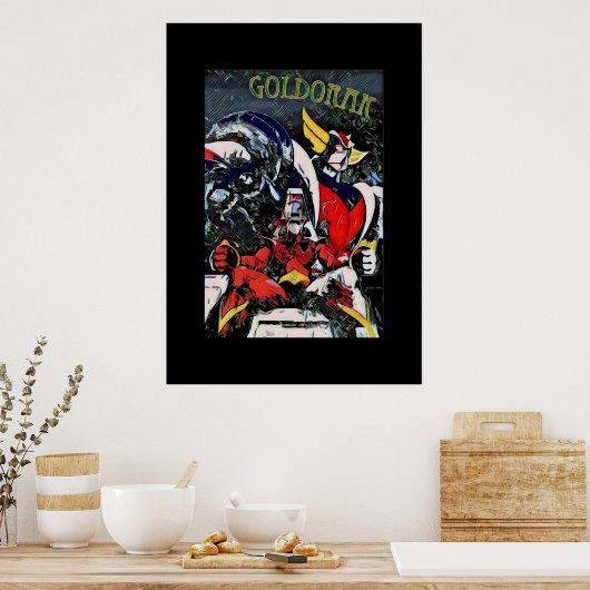 goldorak poster (Keuken)
