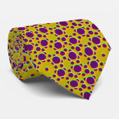 GoldPurple Stropdas (Opgerold)