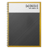 Goldrand notebook notitieboek (Voorkant)