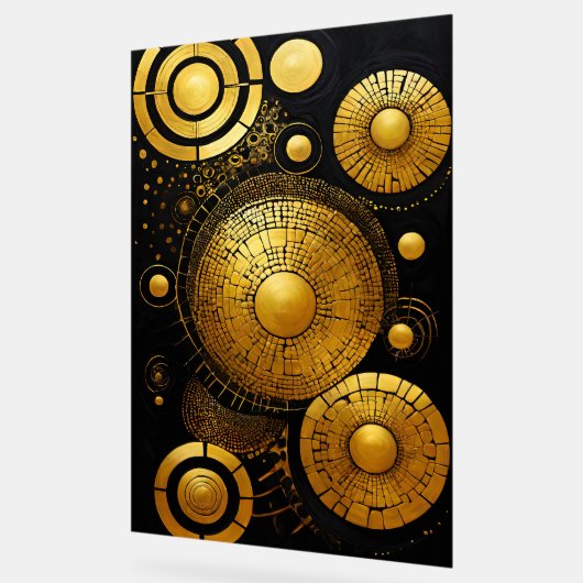 GoldRush 1 Acryl Teken Acryl Bord (Hoek)