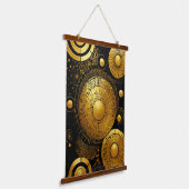 GoldRush 1 Hangend Wandkleed (Gebogen)