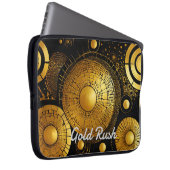 GoldRush 1-laptop, Hoesje Laptop Sleeve (Voorkant Rechts)