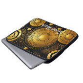 GoldRush 1-laptop, Hoesje Laptop Sleeve (Voorkant onderkant)