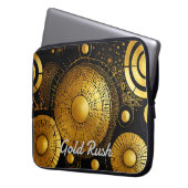 GoldRush 1-laptop, Hoesje Laptop Sleeve (Voorkant Links)