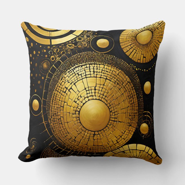 GoldRush 1 Sierkussen (Voorkant)