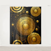 GoldRush 1 wandtapijt Wandkleed (Voorkant)