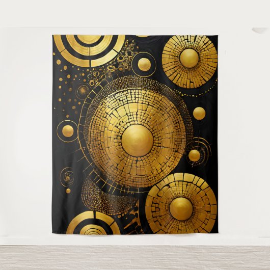 GoldRush 1 wandtapijt Wandkleed (Voorkant)