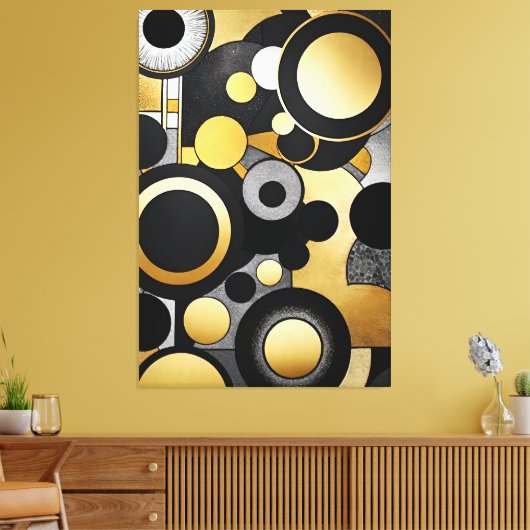 GoldRush 2 Canvas Afdruk (Insitu (Woonkamer))