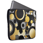 GoldRush 2-laptop - Hoesje Laptop Sleeve (Voorkant Rechts)