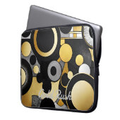 GoldRush 2-laptop - Hoesje Laptop Sleeve (Voorkant Links)