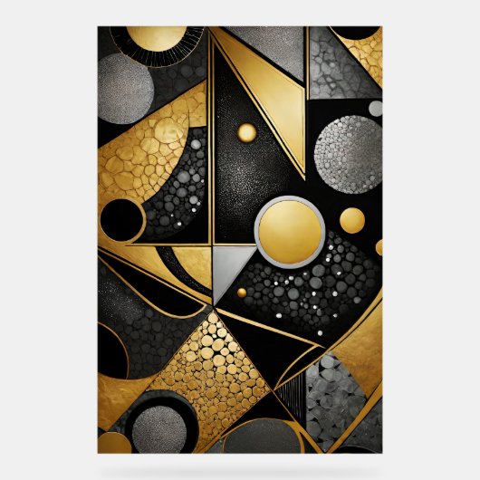 GoldRush 5 Acryl Teken Bord (Voorkant)