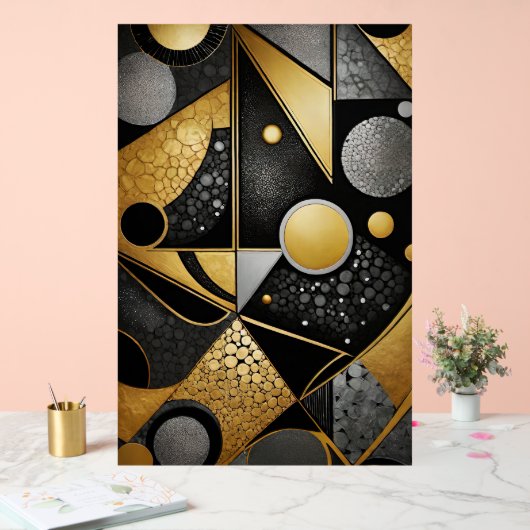 GoldRush 5 Acryl Teken Bord (Huwelijk)