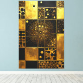 GoldRush 6 Canvas Afdruk (Insitu (Houten vloer))