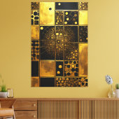 GoldRush 6 Canvas Afdruk (Insitu (Woonkamer))