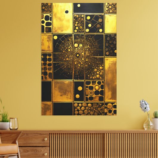 GoldRush 6 Canvas Afdruk (Insitu (Woonkamer))