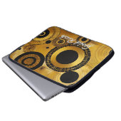 GoldRush 7-laptop Hoesje Laptop Sleeve (Voorkant onderkant)