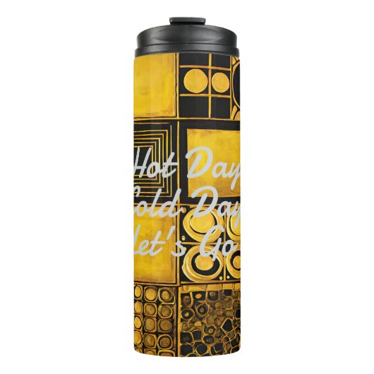 GoldRush 8 thermische tuimelaar Thermosbeker (Voorkant)