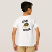 GoldSoldier-kinder T-shirt (Achterkant volledig)