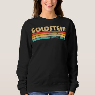 Goldstein Achternaam Retro Vintage 90s Verjaardag Trui