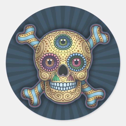 Goldswagger Ronde Sticker (Voorkant)