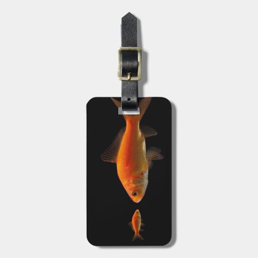 Goldvis Bagagelabel (Voorkant verticaal)