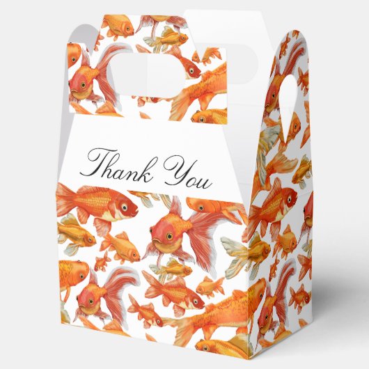 Goldvis Bedankdoosjes (Geopend)
