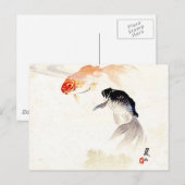 Goldvis Briefkaart (Voorkant / Achterkant)