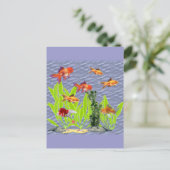 Goldvis Briefkaart (Staand voorkant)