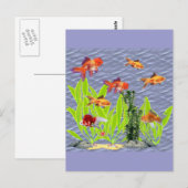 Goldvis Briefkaart (Voorkant / Achterkant)