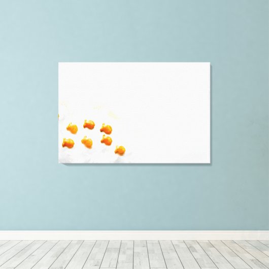 Goldvis Canvas Afdruk (Insitu (Houten vloer))