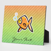 Goldvis Fotoplaat (Zijkant)