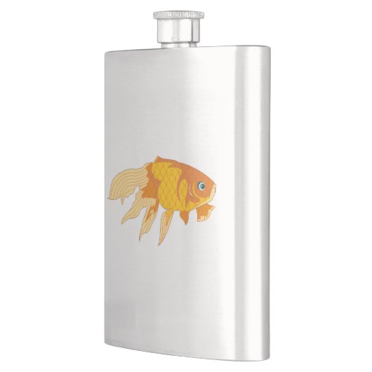 Goldvis Heupfles (Links)