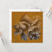 Goldvis Kaart (Voorkant / Achterkant in situ)