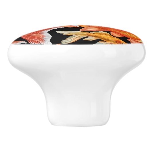 Goldvis Keramische Knop (Zijkant)