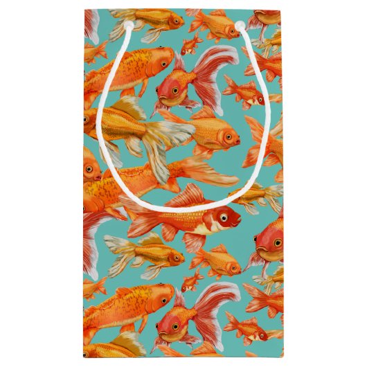 Goldvis Klein Cadeauzakje (Achterkant)