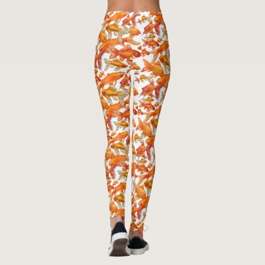 Goldvis Leggings (Achterkant)