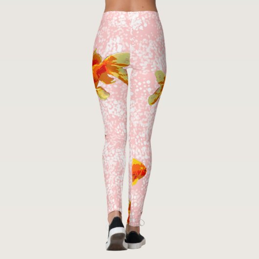 Goldvis Leggings (Achterkant)