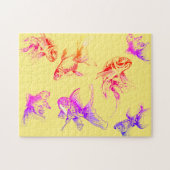 Goldvis Legpuzzel (Horizontaal)