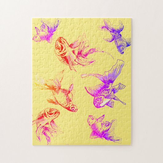 Goldvis Legpuzzel (Verticaal)