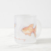 Goldvis Matglas Koffiemok (Voorkant rechts)