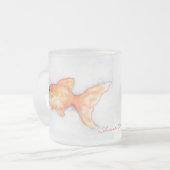 Goldvis Matglas Koffiemok (Voorkant links)